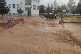 Mardin’de Sağanak Hayatı Felç Etti